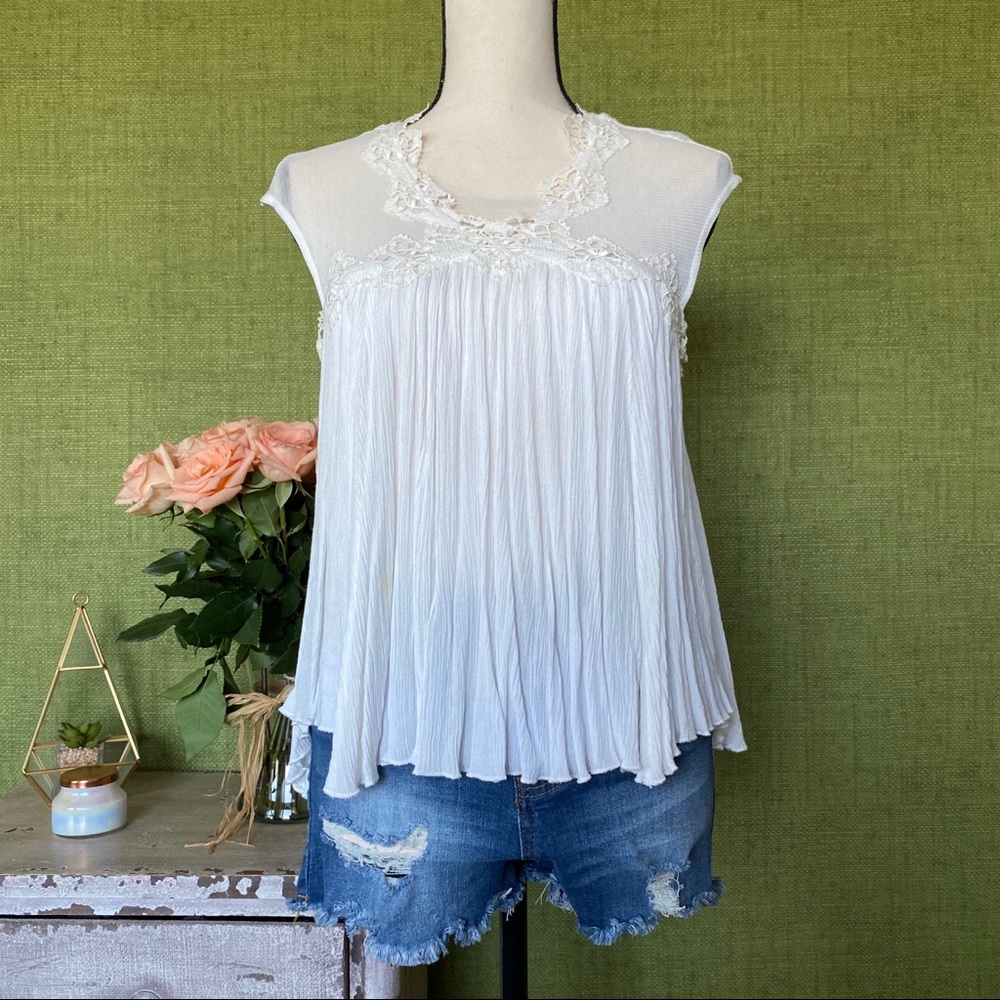 White Lace Top